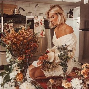 NWT ivory sweater dress